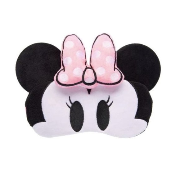Disney Plush Minnie Mouse Sleep Mask NIB - Picture 1 of 7